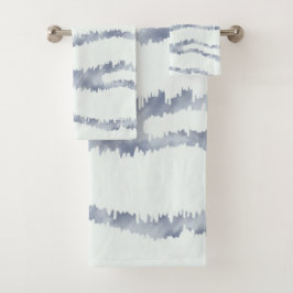 Cloudy Grey Zebra Eraser Scratch Art Bad Handdoek