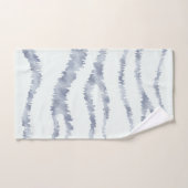 Cloudy Grey Zebra Eraser Scratch Art Bad Handdoek (Handdoek)