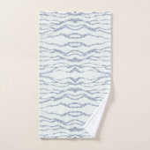 Cloudy Grey Zebra Eraser Scratch Art Bad Handdoek (Handdoek)