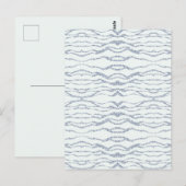 Cloudy Grey Zebra Eraser Scratch Art Briefkaart (Voorkant / Achterkant)