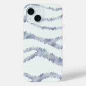 Cloudy Grey Zebra Eraser Scratch Art Case-Mate iPhone Case (Achterkant)