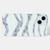Cloudy Grey Zebra Eraser Scratch Art Case-Mate iPhone Case (Achterkant (horizontaal))