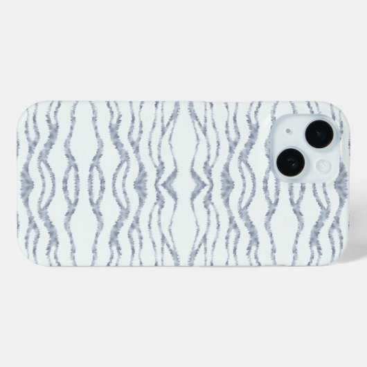 Cloudy Grey Zebra Eraser Scratch Art Case-Mate iPhone Case (Achterkant (horizontaal))