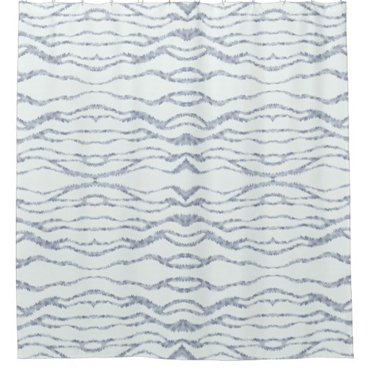 Cloudy Grey Zebra Eraser Scratch Art Douchegordijn (Voorkant)