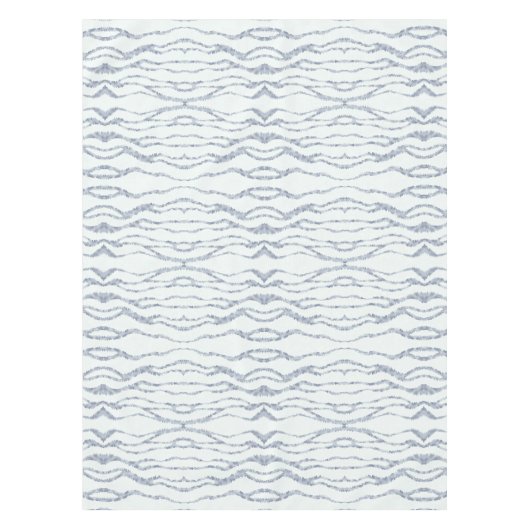 Cloudy Grey Zebra Eraser Scratch Art Tafelkleed (Voorkant)