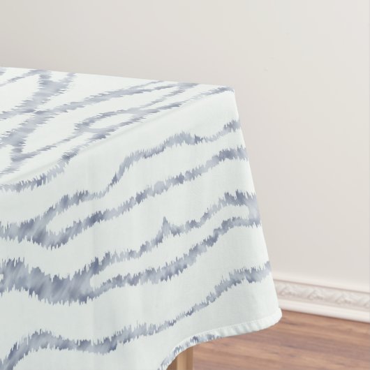 Cloudy Grey Zebra Eraser Scratch Art Tafelkleed (Voorbeeld)