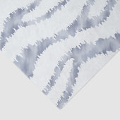 Cloudy Grey Zebra Eraser Scratch Art Tissuepapier (Detail)