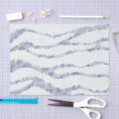 Cloudy Grey Zebra Eraser Scratch Art Tissuepapier (Craft)