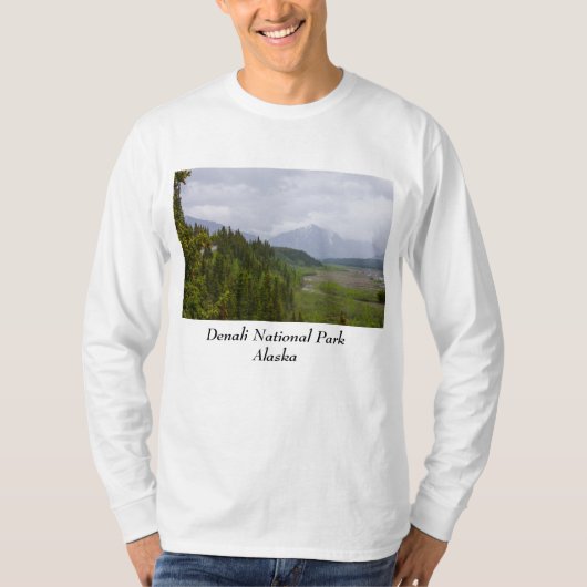 Cloudy in Denali T-shirt (Voorkant)