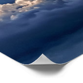 Cloudy Italy Sky - Stormy bijna Poster (Hoek)