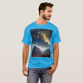 Cloudy Landscape Speciale editie T-shirt (Voorkant volledig)