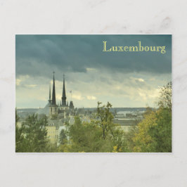 Cloudy Luxembourg Briefkaart