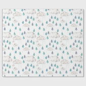 Cloudy met kans op Sprinkles Cadeaupapier (Vlak)