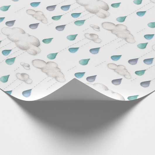 Cloudy met kans op Sprinkles Cadeaupapier (Hoek)