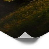 Cloudy Mountains | Alpenmeer Poster (Hoek)