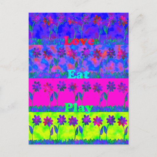 Cloudy Nice Day Better Night.png Briefkaart (Voorkant)