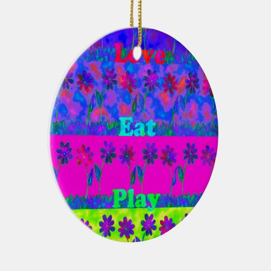 Cloudy Nice Day Better Night.png Keramisch Ornament (Rechts)