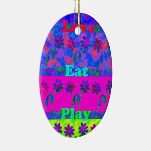 Cloudy Nice Day Better Night.png Keramisch Ornament (Rechts)