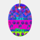 Cloudy Nice Day Better Night.png Keramisch Ornament (Voorkant)