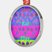 Cloudy Nice Day Better Night.png Metalen Ornament (Links)
