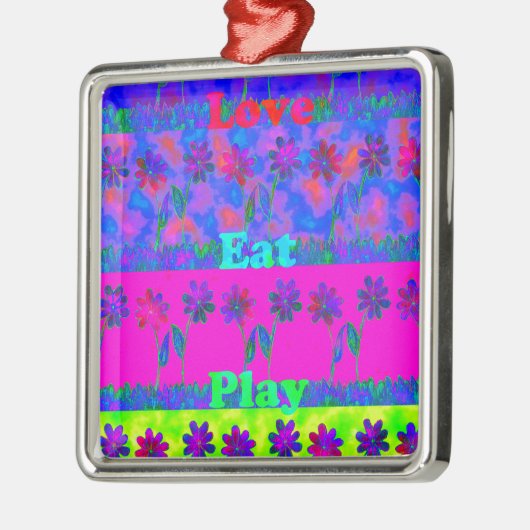 Cloudy Nice Day Better Night.png Metalen Ornament (Links)