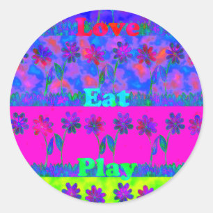 Cloudy Nice Day Better Night.png Ronde Sticker