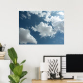 Cloudy Poster (Thuiskantoor)