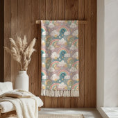 Cloudy Skies Blanket Pastel Sherpa for Sweet Kids Sherpa Deken