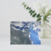 Cloudy Skies Briefkaart (Staand voorkant)