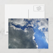Cloudy Skies Briefkaart (Voorkant / Achterkant)