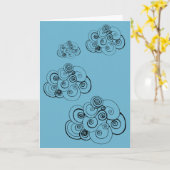 Cloudy Skies Card Kaart (Gele Bloem)