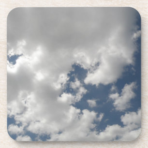 Cloudy Skies Cork Onderzetter