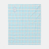 Cloudy Skies Fleece Deken (Voorkant)