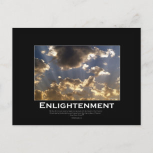 Cloudy Skies Inspirerend Briefkaart