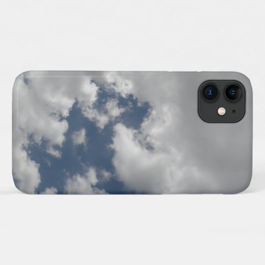 Cloudy Skies iPhone 3 Case (Achterkant (horizontaal))