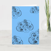 Cloudy Skies Kaart (Voorkant)