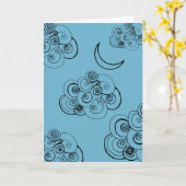 Cloudy Skies Kaart (Gele Bloem)