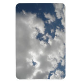 Cloudy Skies Premium Magnet Magneet (Verticaal)