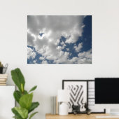 Cloudy Skies Print (Thuiskantoor)