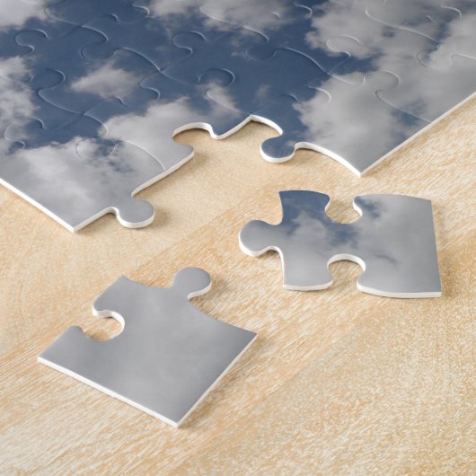 Cloudy Skies Puzzle Legpuzzel (Zijkant)