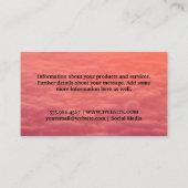 Cloudy Skies | Vliegende Logo Visitekaartje (Achterkant)