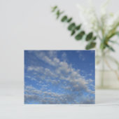 Cloudy sky briefkaart (Staand voorkant)