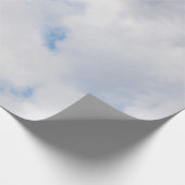 Cloudy sky cadeaupapier (Hoek)