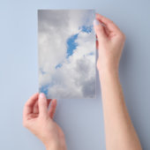 Cloudy sky flyer (Hand)