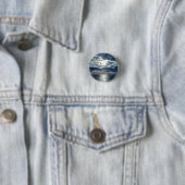 Cloudy Sky in Brighton Seot Ronde Button 3,2 Cm (In situ)