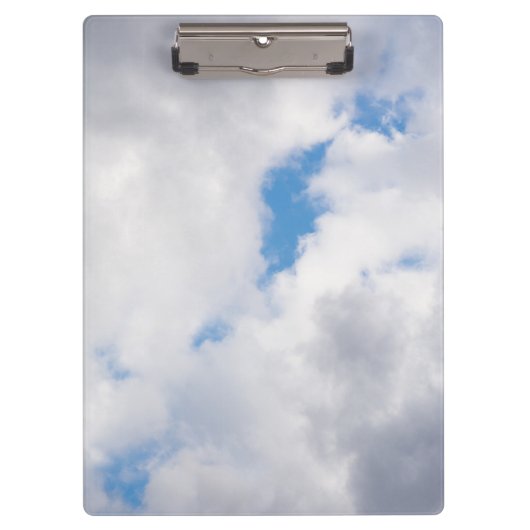 Cloudy sky klembord (Voorkant)