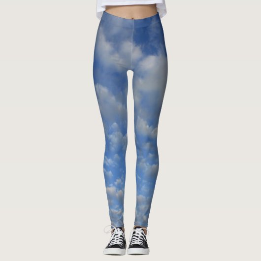 Cloudy sky leggings (Voorkant)
