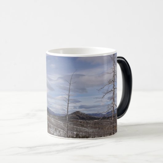 Cloudy Sky Magische Mok (Voorkant rechts)