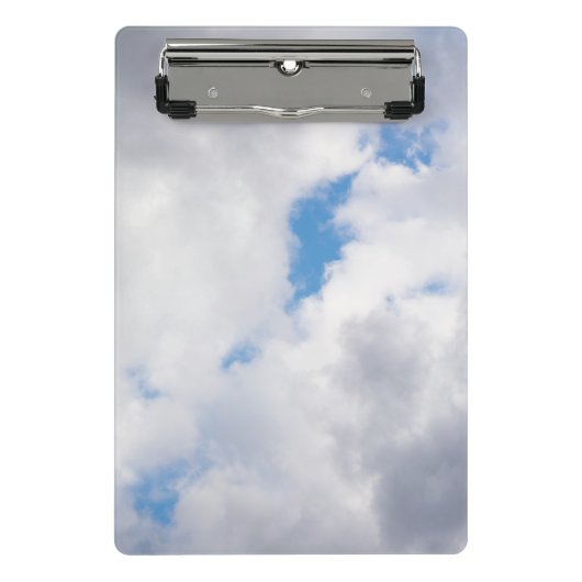 Cloudy sky mini klembord (Voorkant)