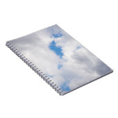 Cloudy sky notitieboek (Rechterzijde)